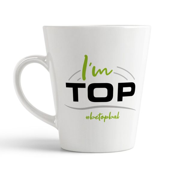 Taza blanca Top Bal